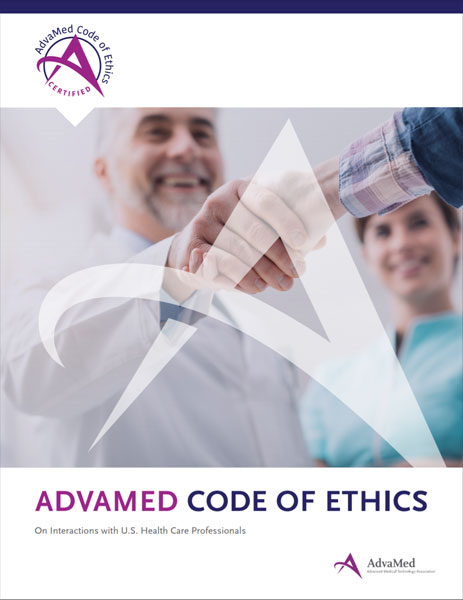 cover of AdvaMed Code of Ethics 2021