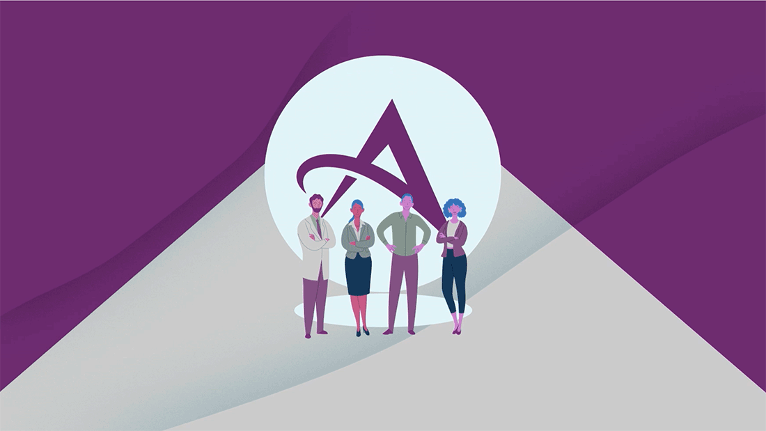 professionals stand before the AdvaMed® A