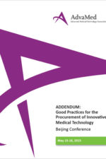 cover of Good Practices for the Procurement of Innovative Medical Technology - Beijing Conference