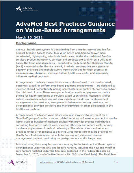 cover of guidance document