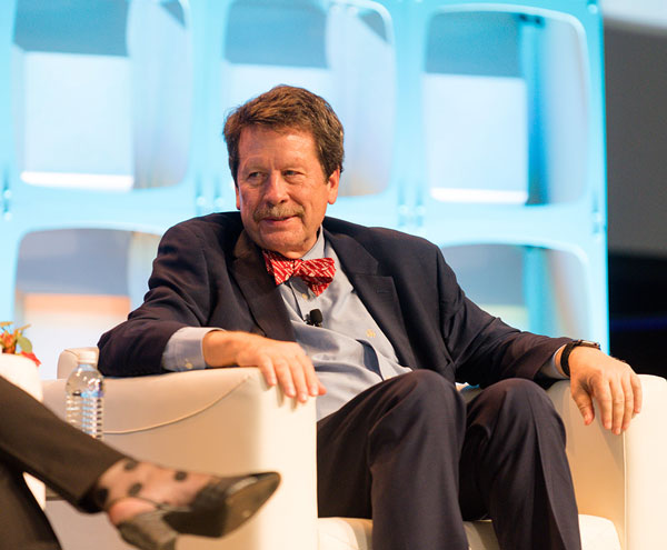 Dr. Califf speaking on stage