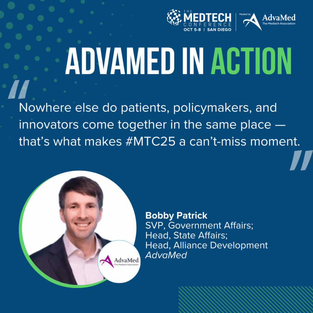 Bobby Patrick AdvaMed in Action