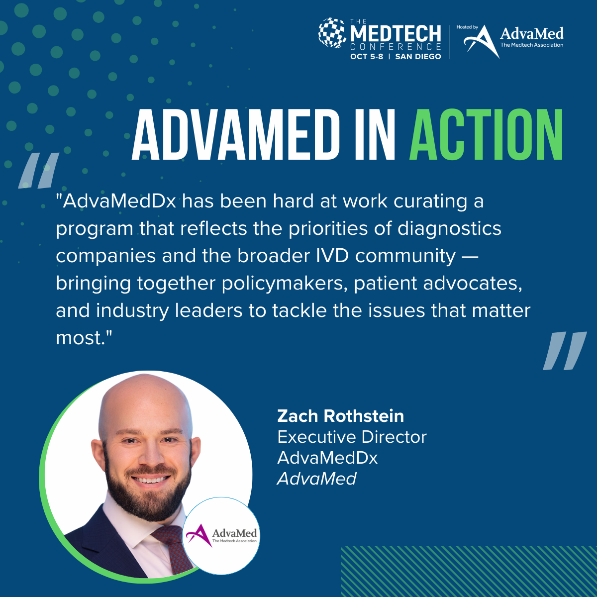 AdvaMed in Action: IVD in the Spotlight at The MedTech Conference 2025