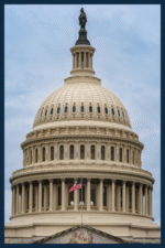 pic of a state legislative building with the blue sky in the background