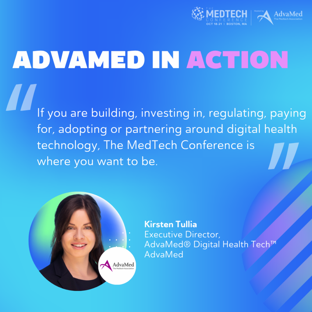 Kirsten Tullia AdvaMed in Action Graphic